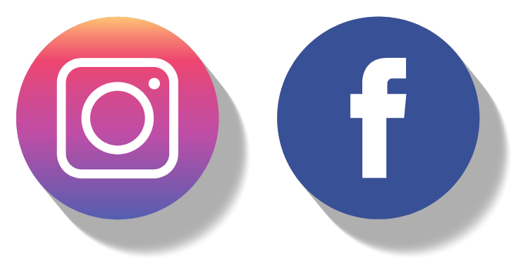Instagram and Facebook